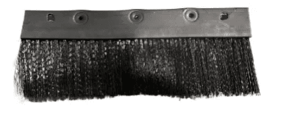 Přední okraj hlavy kartáčku